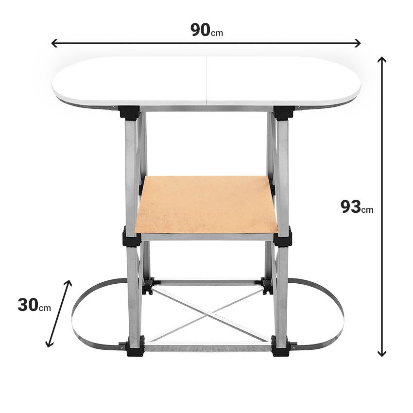سایز میز کانتر کوچک بدون تاج